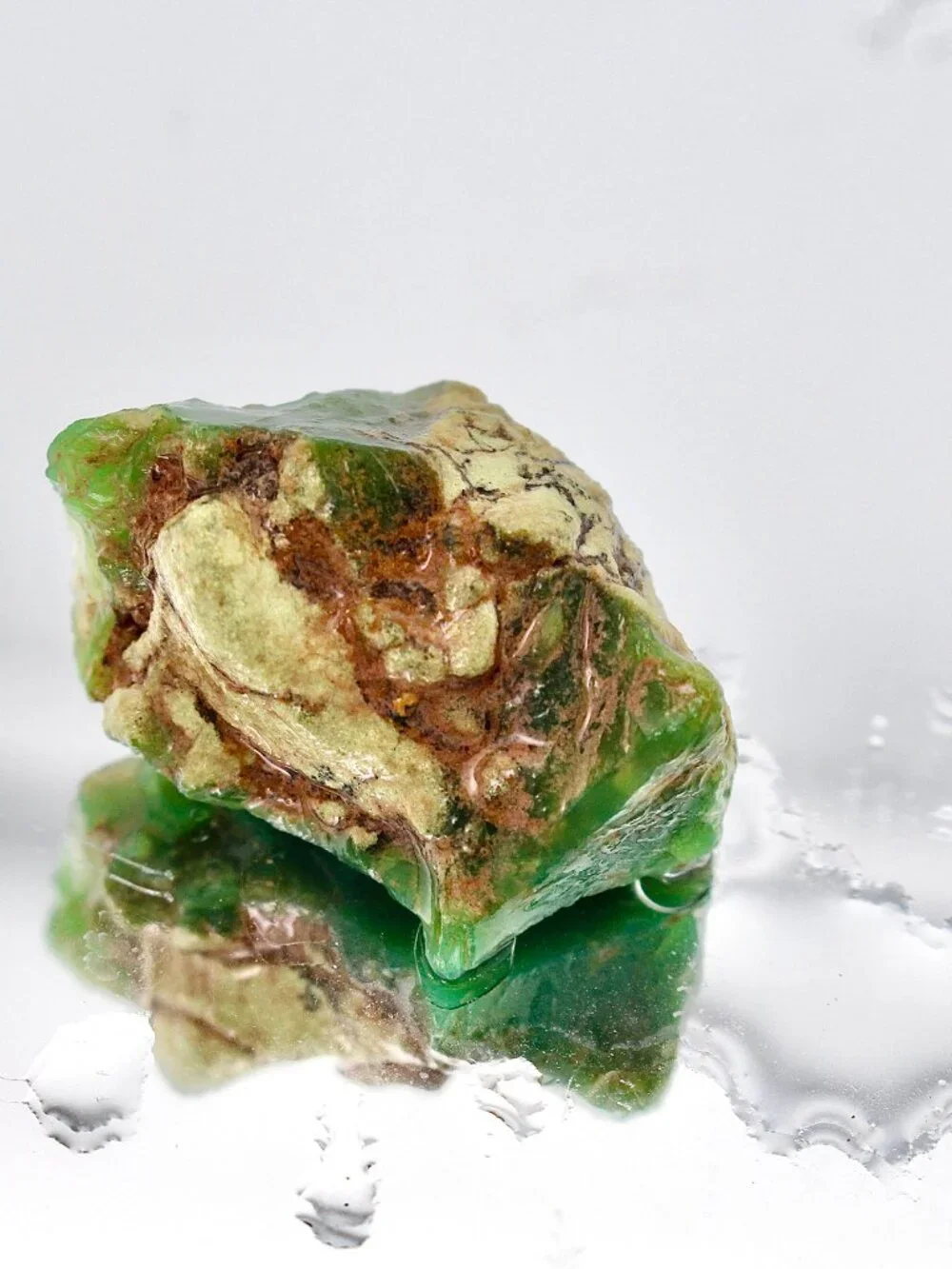 Gemmy Gem Australia Chrysoprase Marlborough Raw Natural Rough Mineral 59.5Ct
